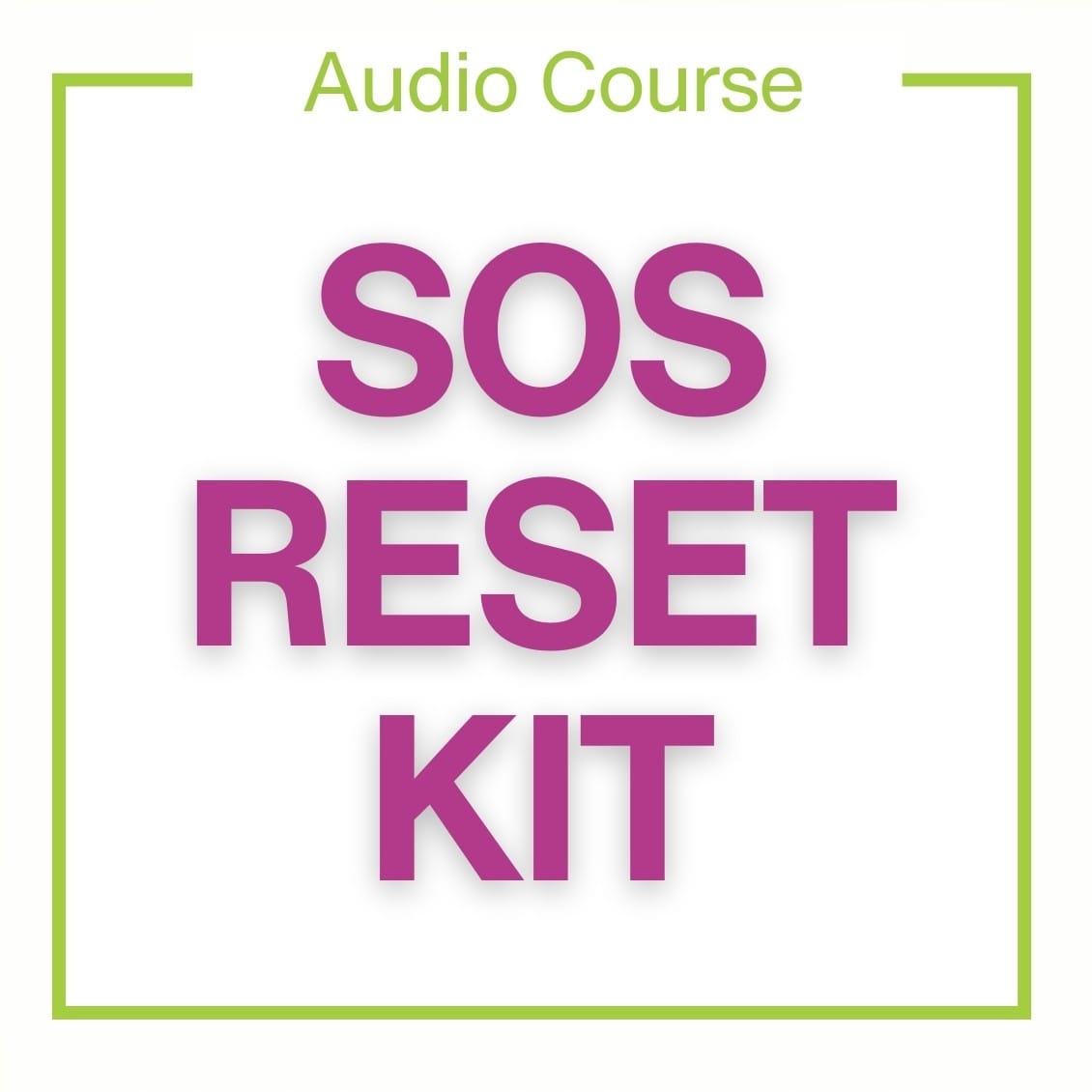 SOS Reset Kit